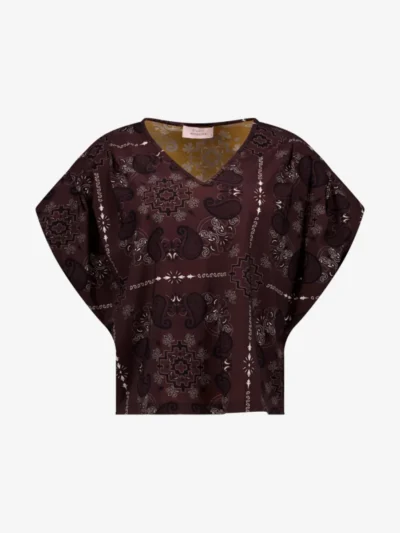 Studio Anneloes Studio Anneloes Shirt km - 8714 espresso/kit