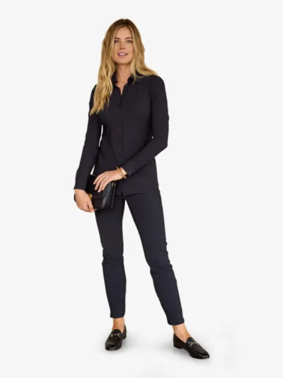 Studio Anneloes Studio Anneloes Anne bonded trousers - Zwart