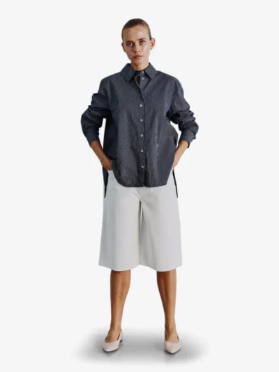 With Black With Black Broek - White