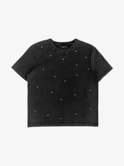 With Black With Black Tshirt km - Washed Grey