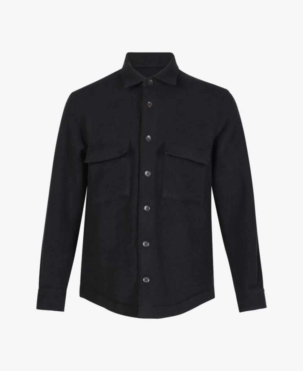 Xacus Overshirt - Zwart 1 Xacus Xacus Overshirt - Zwart