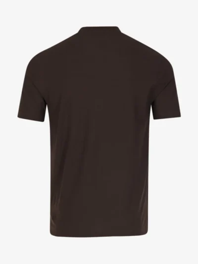 Zanone Zanone Ice Cotton T-shirt - Donkerbruin