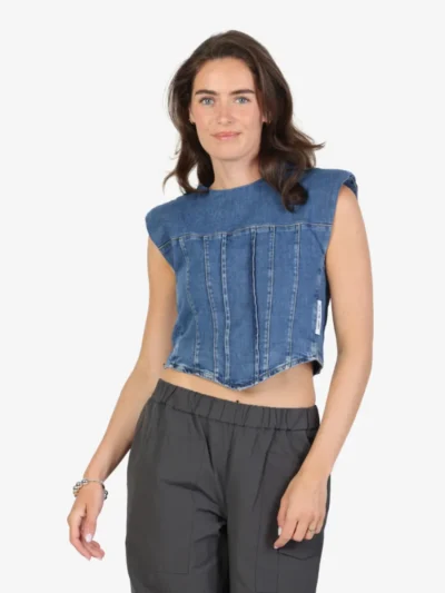 ALIX The Label ALIX The Label Top - 200 - Denim Blue