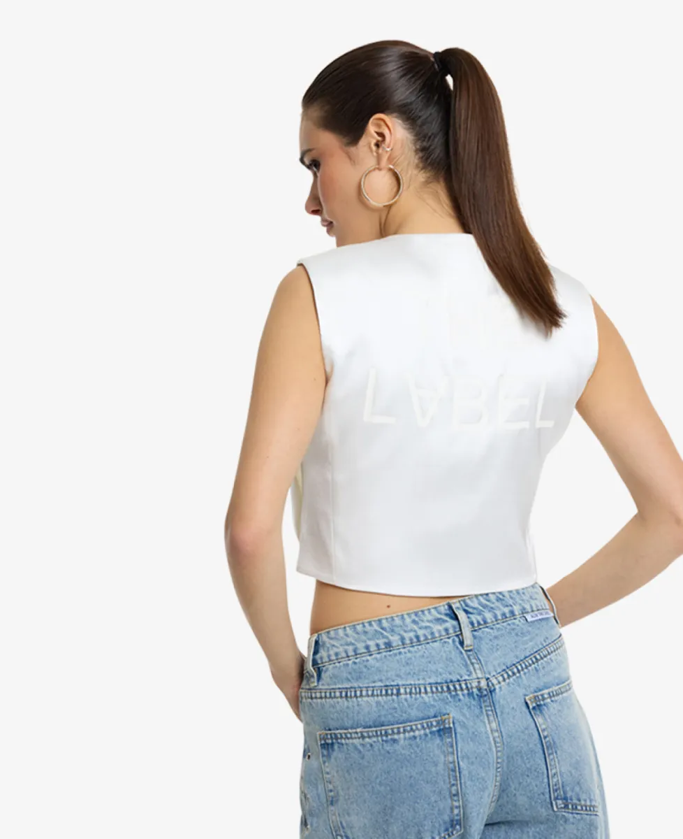ALIX The Label Top - 009 - Cream 3 ALIX The Label ALIX The Label Top - 009 - Cream