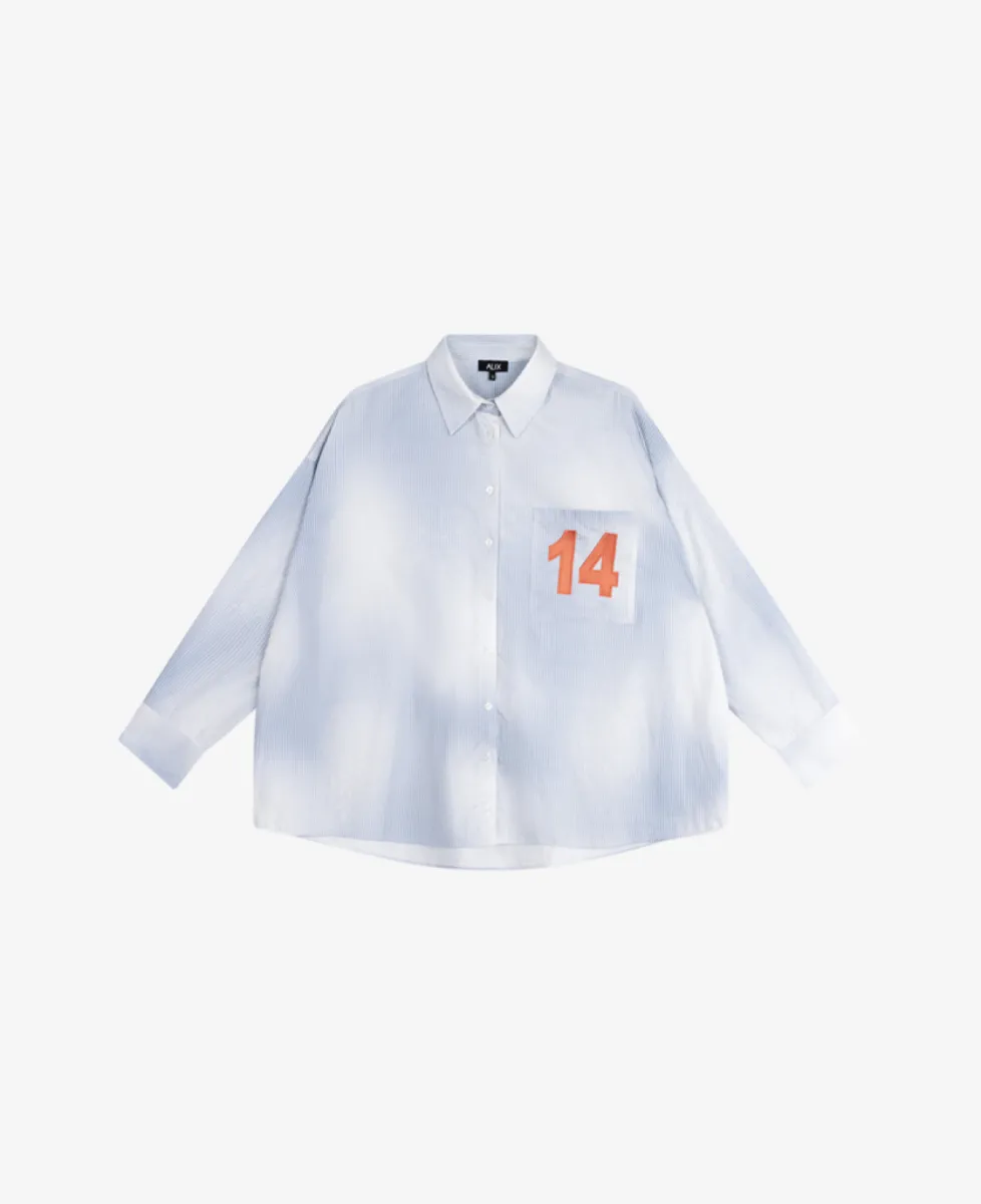 ALIX The Label Blouse - 250 - Soft Blue 1 ALIX The Label ALIX The Label Blouse - 250 - Soft Blue