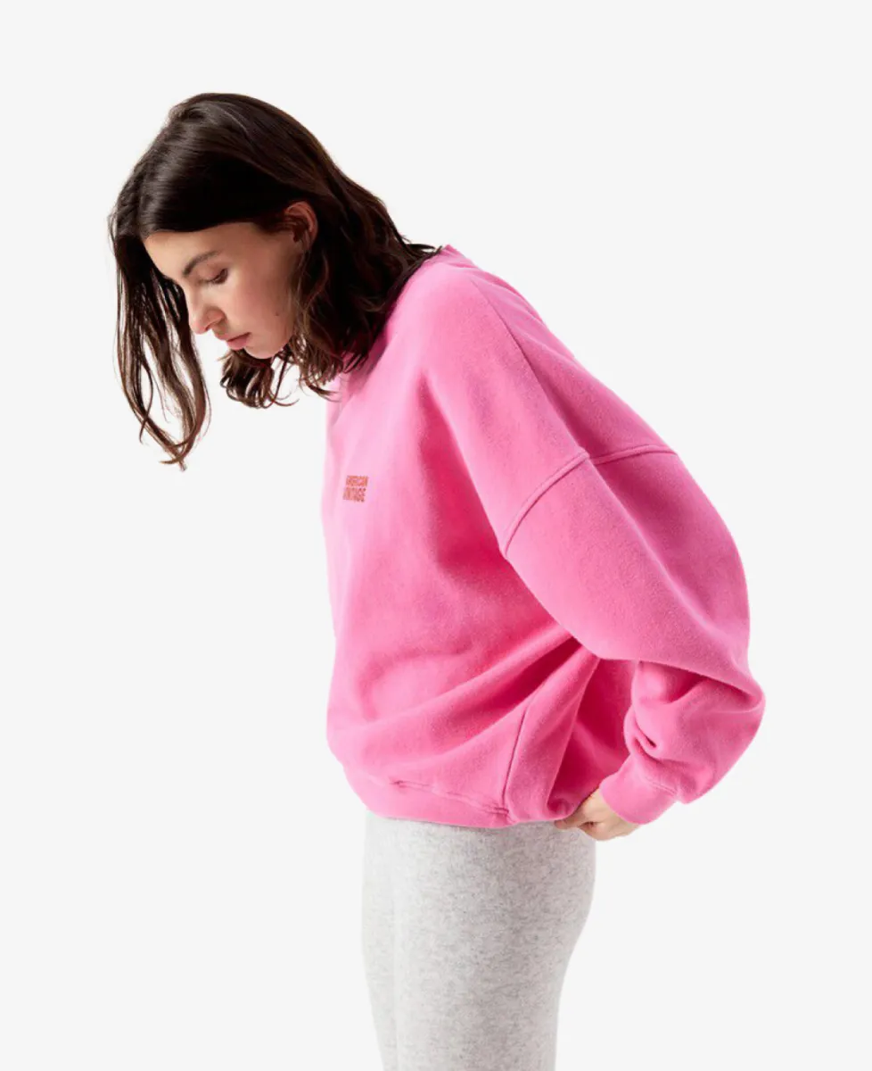 American Vintage Sweater - Fuchsia 4 American Vintage American Vintage Sweater - Fuchsia