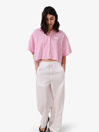 American Vintage American Vintage Blouse - Rayures Rose