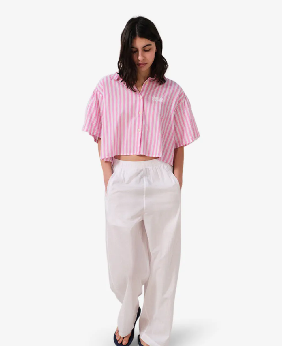 American Vintage Blouse - Rayures Rose 2 American Vintage American Vintage Blouse - Rayures Rose