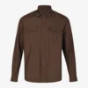 A.P.C. A.P.C. Chemise Warren - Donkerbruin