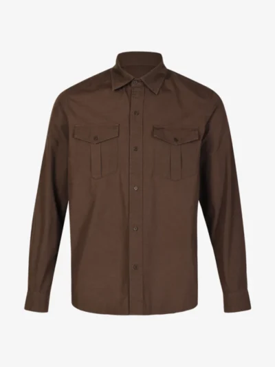 A.P.C. A.P.C. Chemise Warren - Donkerbruin
