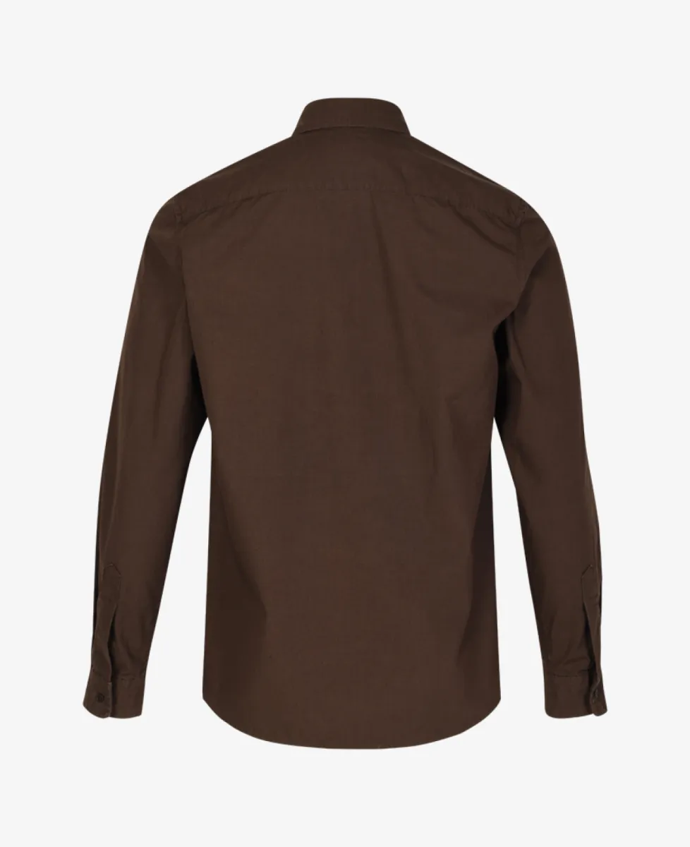 A.P.C. Chemise Warren - Donkerbruin 7 A.P.C. A.P.C. Chemise Warren - Donkerbruin