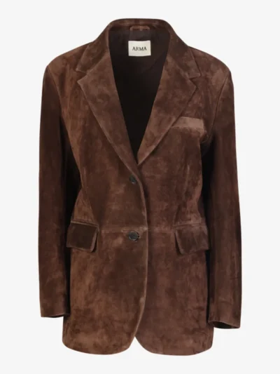 Arma Arma Blazer - Charcoal Brown