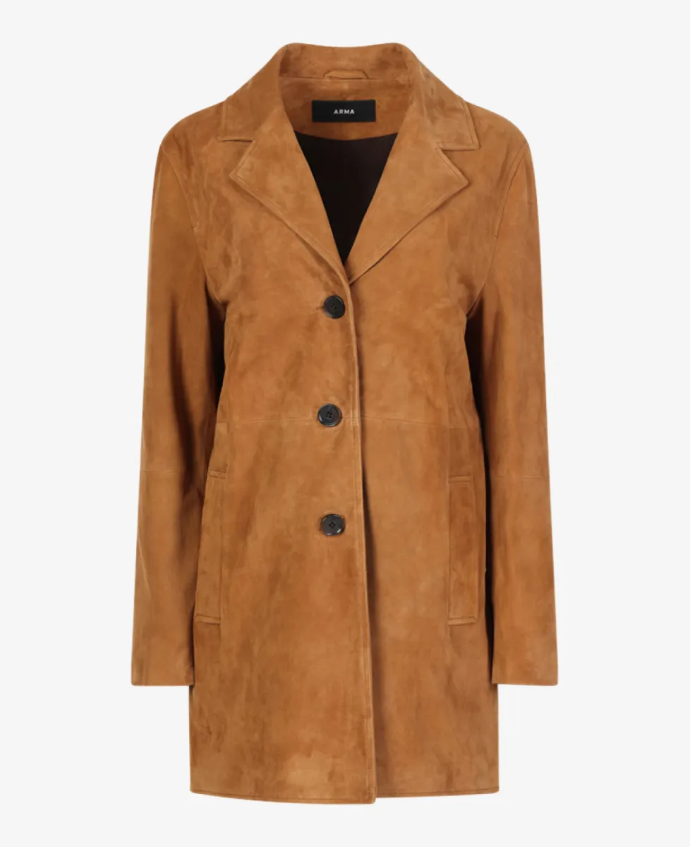 Arma Blazer - Donkerbruin 1 Arma Arma Blazer - Donkerbruin