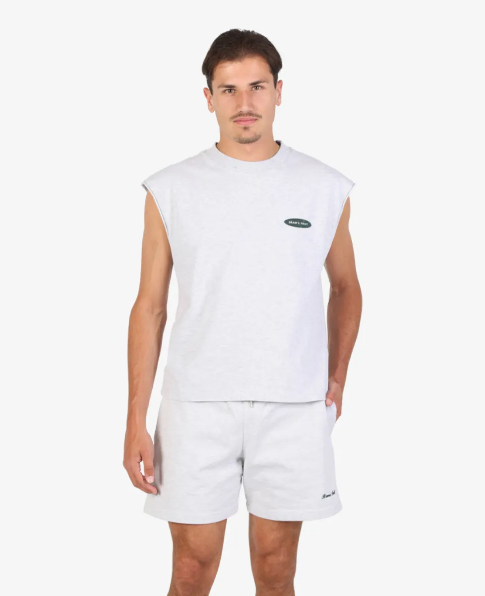Bram's Fruit Sleeveless T-shirt - Lichtgrijs 3 Bram's Fruit Bram's Fruit Sleeveless T-shirt - Lichtgrijs