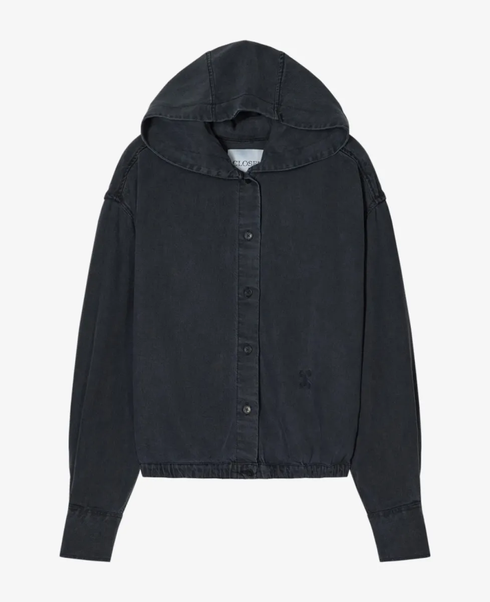 Closed Hoodie - Zwart 1 Closed Closed Hoodie - Zwart