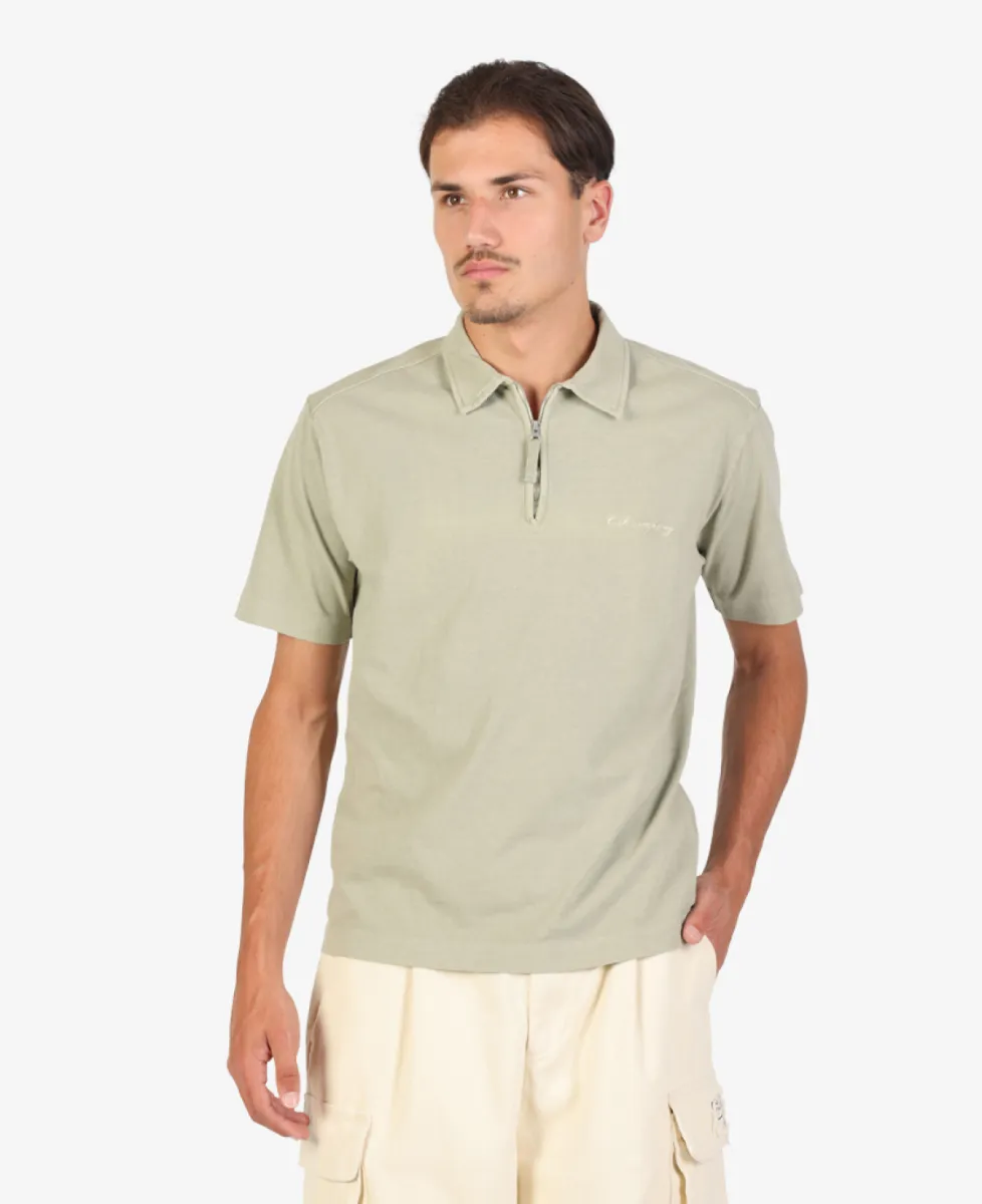 C.P. Company Polo Zip - Lichtgroen 3 C.P. Company C.P. Company Polo Zip - Lichtgroen