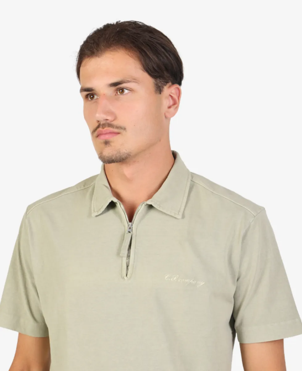 C.P. Company Polo Zip - Lichtgroen 4 C.P. Company C.P. Company Polo Zip - Lichtgroen