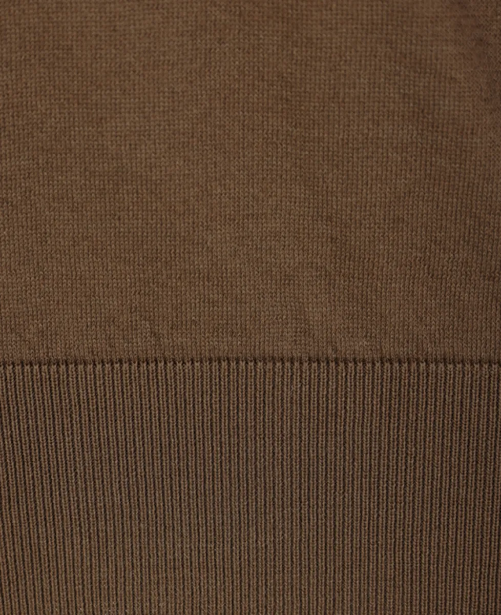 Doriani Cashmere Shirt crepe cotton - Taupe 5 Doriani Cashmere Doriani Cashmere Shirt crepe cotton - Taupe