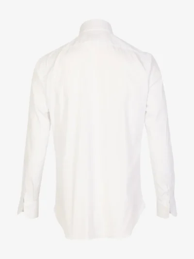 Finamore Finamore shirt stretch - Wit