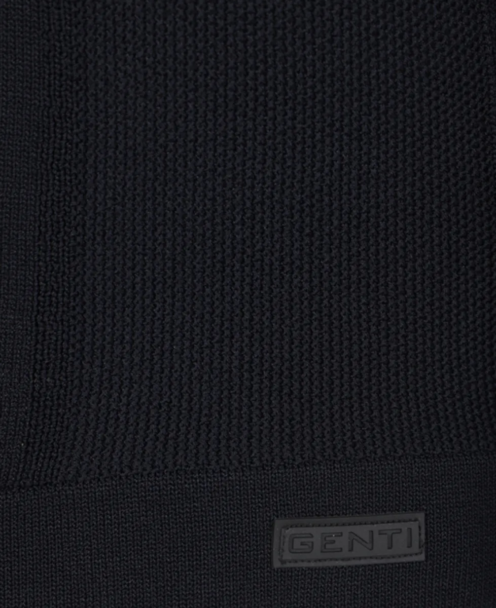Genti Polo V-neck - 010 3 Genti Genti Polo V-neck - 010
