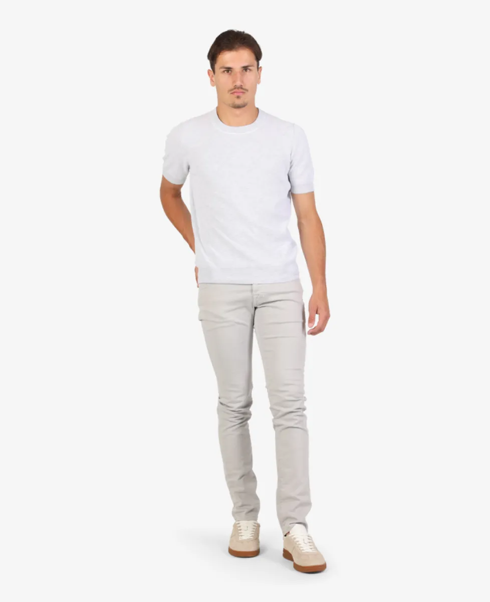 Gran Sasso T-shirt - Lichtgrijs 2 Gran Sasso Gran Sasso T-shirt - Lichtgrijs