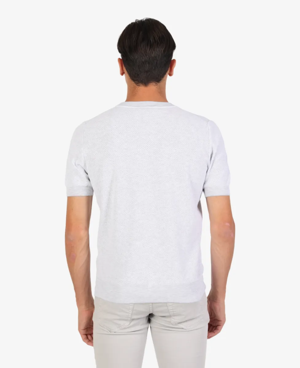 Gran Sasso T-shirt - Lichtgrijs 6 Gran Sasso Gran Sasso T-shirt - Lichtgrijs