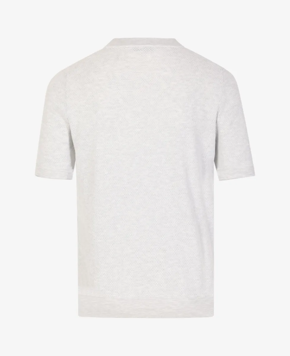Gran Sasso T-shirt - Lichtgrijs 7 Gran Sasso Gran Sasso T-shirt - Lichtgrijs