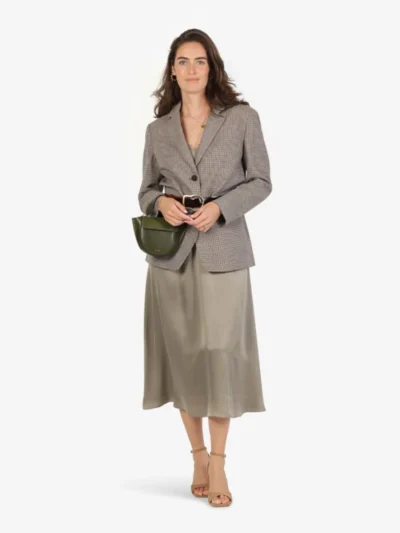 IRO IRO Jurk - OLIVE GREEN