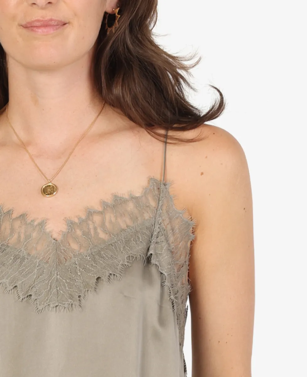 IRO Jurk - OLIVE GREEN 5 IRO IRO Jurk - OLIVE GREEN