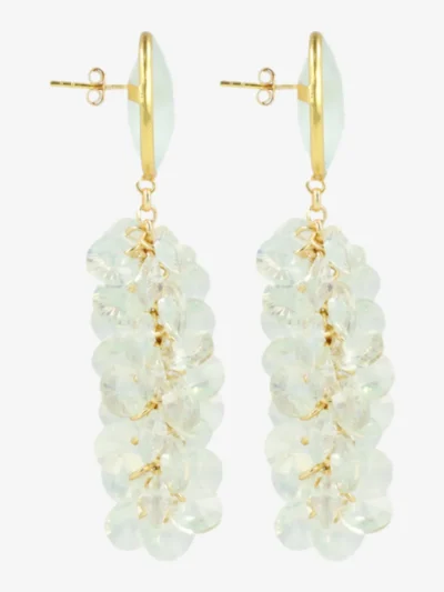 LOTT. LOTT. Oorbellen - Light Aqua