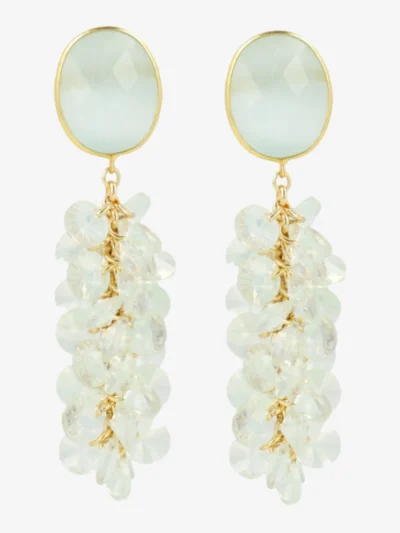 LOTT. LOTT. Oorbellen - Light Aqua