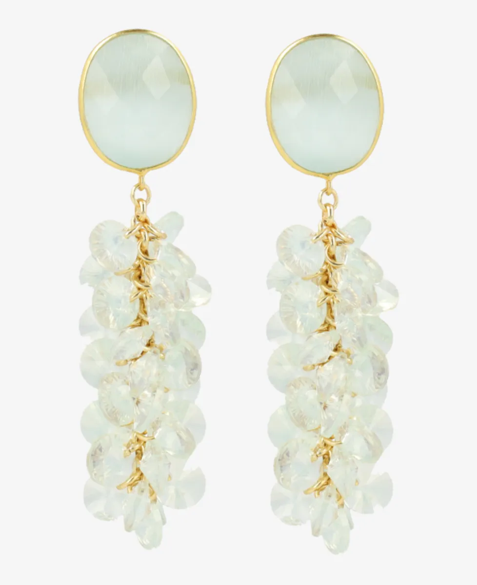 LOTT. Oorbellen - Light Aqua 1 LOTT. LOTT. Oorbellen - Light Aqua