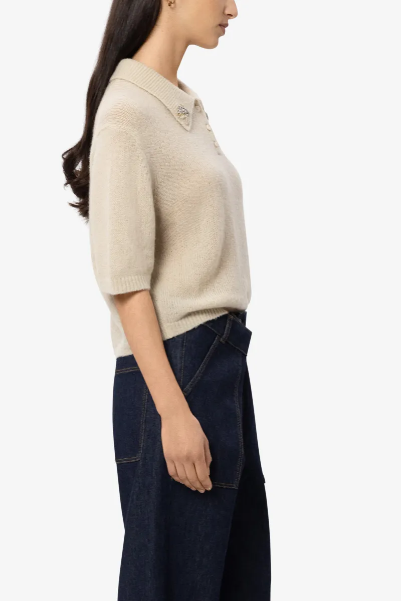 Luisa Cerano Pullover Kurzarm - ginger 4 Luisa Cerano Luisa Cerano Pullover Kurzarm - ginger