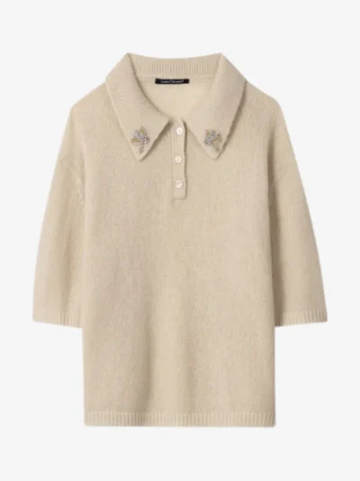 Luisa Cerano Luisa Cerano Pullover Kurzarm - ginger