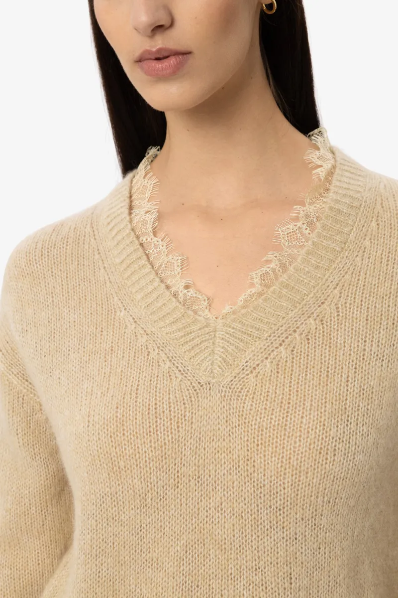Luisa Cerano Pullover Langarm - butter yellow 3 Luisa Cerano Luisa Cerano Pullover Langarm - butter yellow