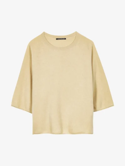 Luisa Cerano Luisa Cerano Pullover Kurzarm - butter yellow