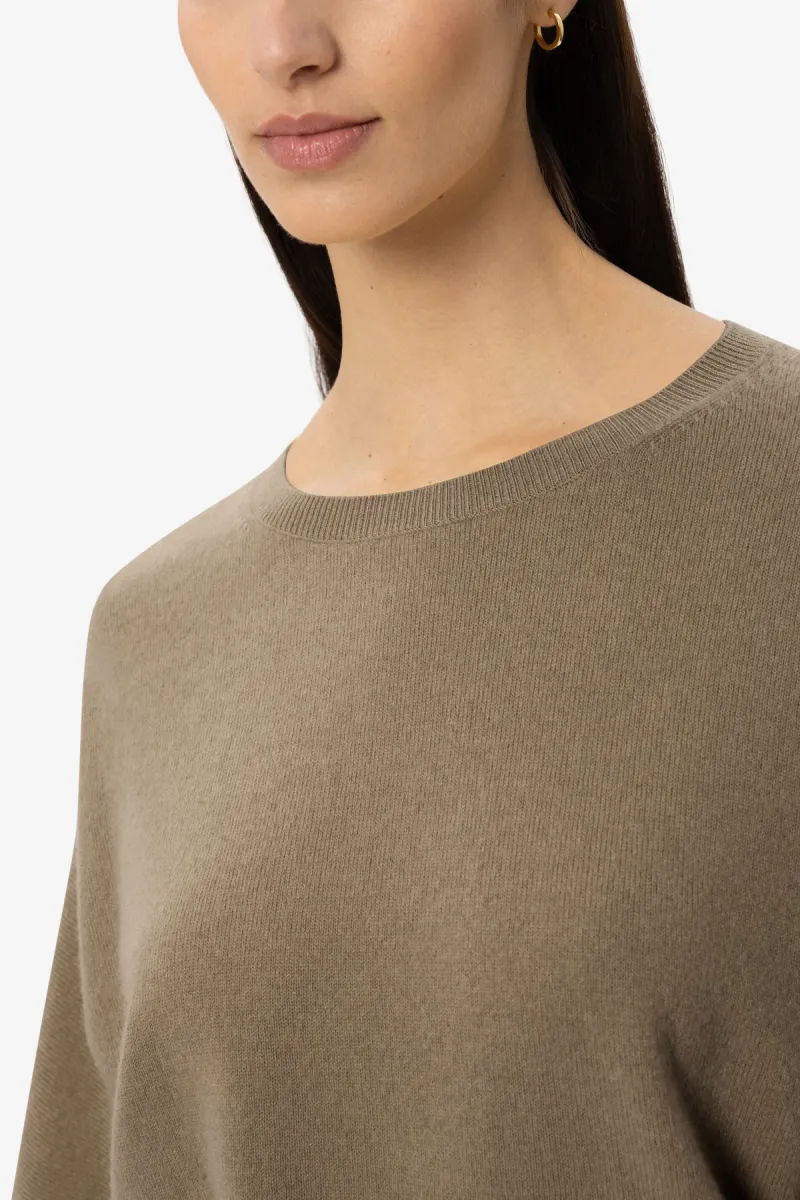 Luisa Cerano Pullover Kurzarm - dried salbei 3 Luisa Cerano Luisa Cerano Pullover Kurzarm - dried salbei