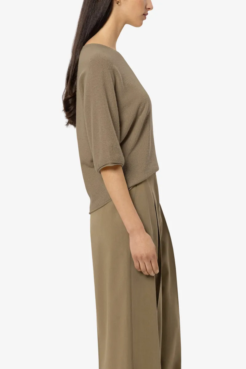 Luisa Cerano Pullover Kurzarm - dried salbei 4 Luisa Cerano Luisa Cerano Pullover Kurzarm - dried salbei