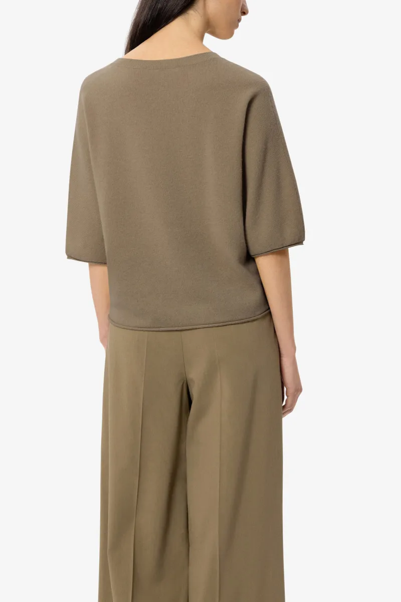 Luisa Cerano Pullover Kurzarm - dried salbei 5 Luisa Cerano Luisa Cerano Pullover Kurzarm - dried salbei