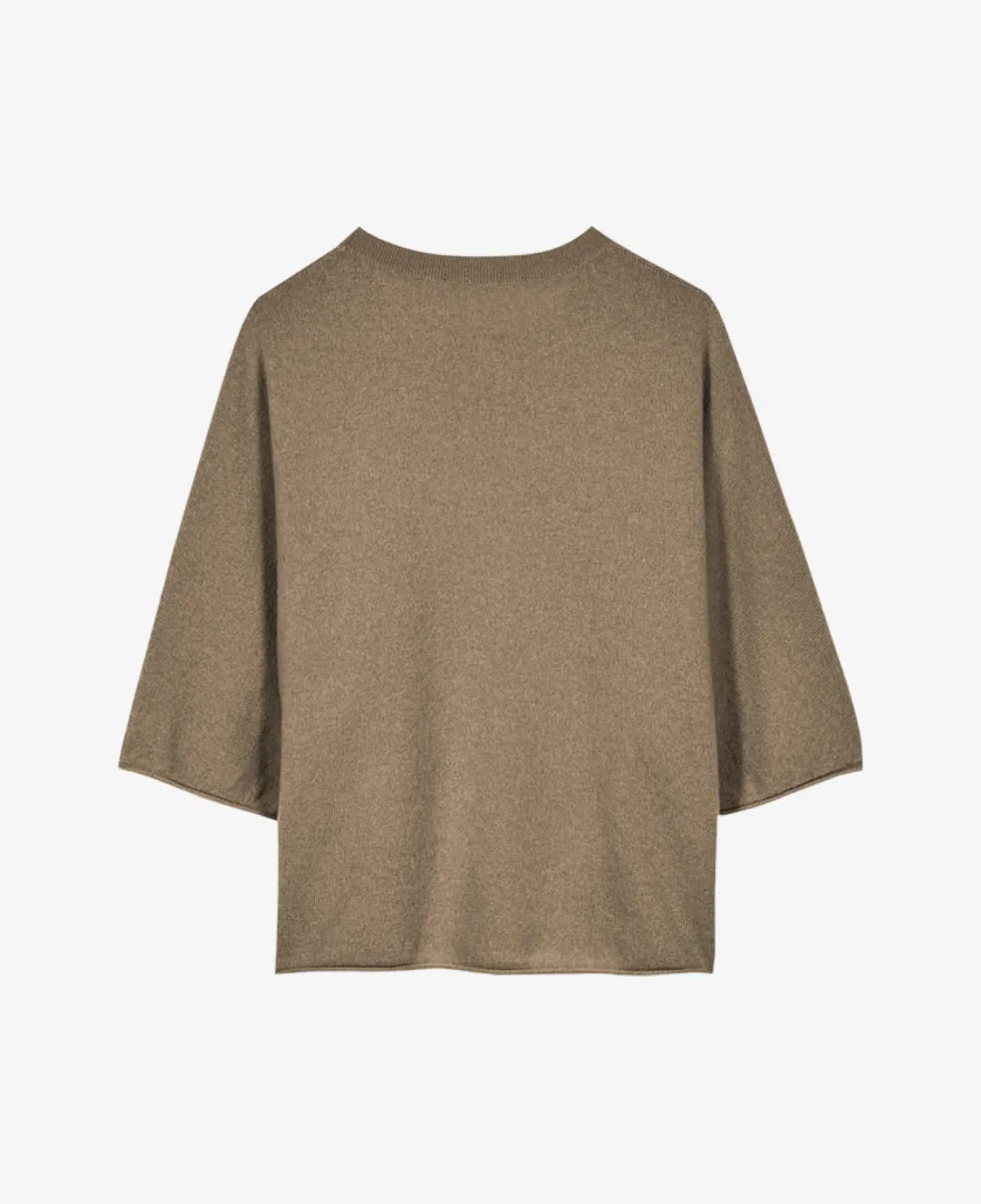 Luisa Cerano Pullover Kurzarm - dried salbei 6 Luisa Cerano Luisa Cerano Pullover Kurzarm - dried salbei
