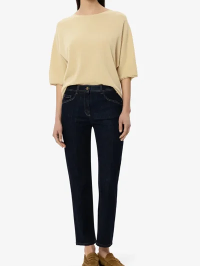Luisa Cerano Luisa Cerano Pullover Kurzarm - butter yellow