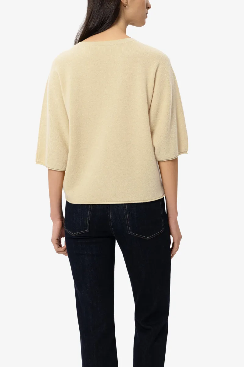 Luisa Cerano Pullover Kurzarm - butter yellow 5 Luisa Cerano Luisa Cerano Pullover Kurzarm - butter yellow