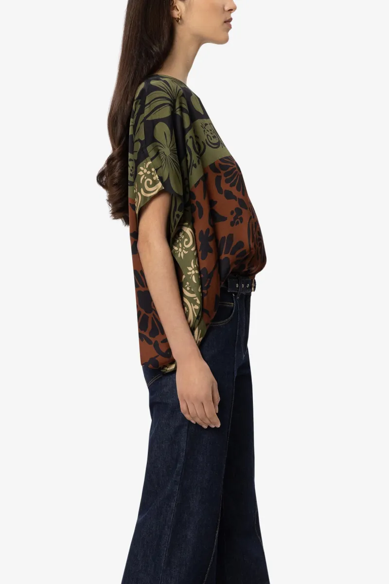 Luisa Cerano Bluse - the autumn leaf print 4 Luisa Cerano Luisa Cerano Bluse - the autumn leaf print