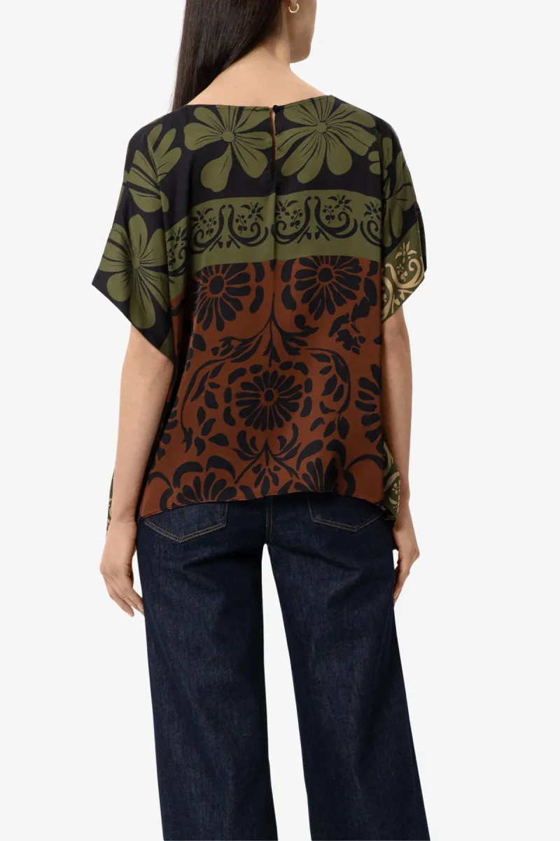 Luisa Cerano Bluse - the autumn leaf print 5 Luisa Cerano Luisa Cerano Bluse - the autumn leaf print