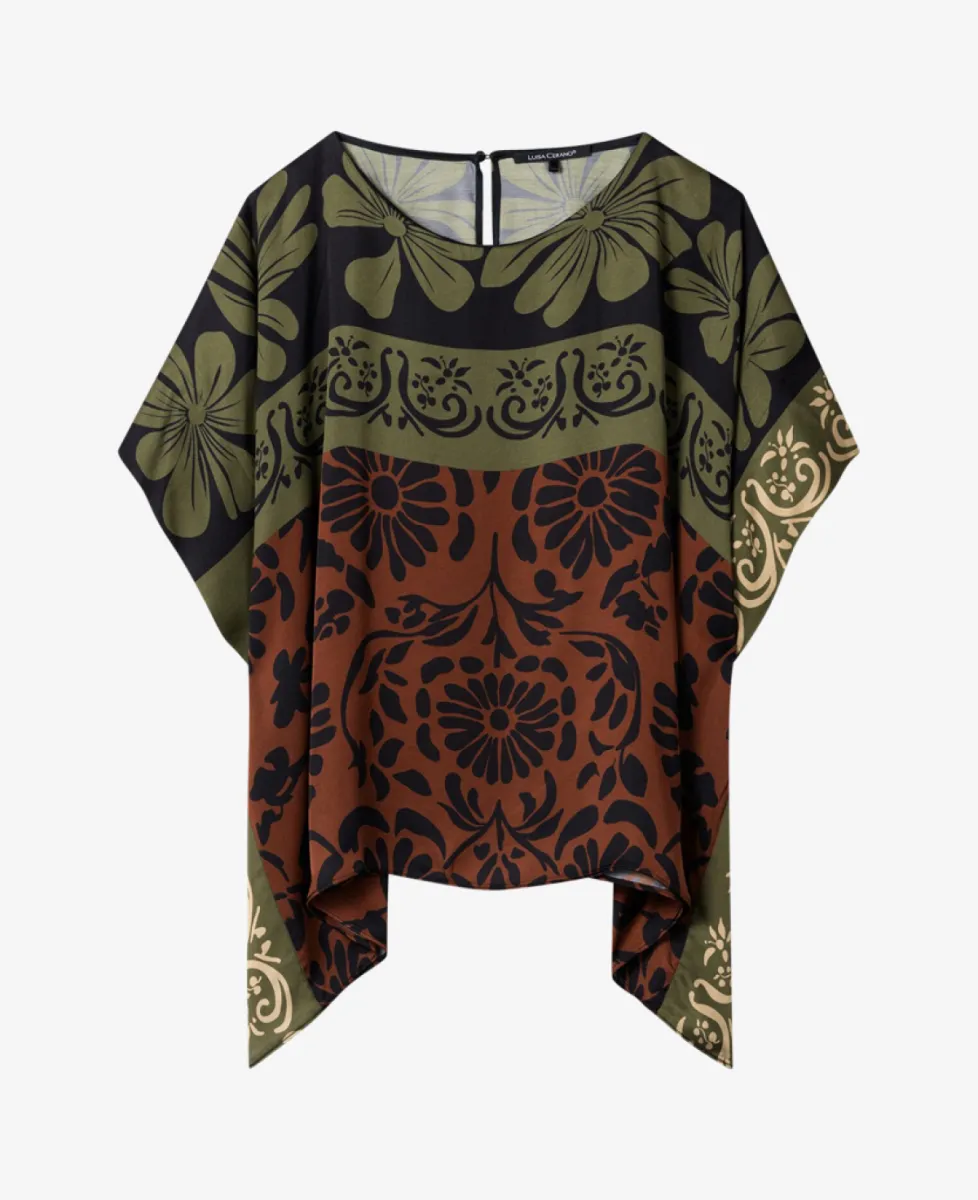 Luisa Cerano Bluse - the autumn leaf print 1 Luisa Cerano Luisa Cerano Bluse - the autumn leaf print