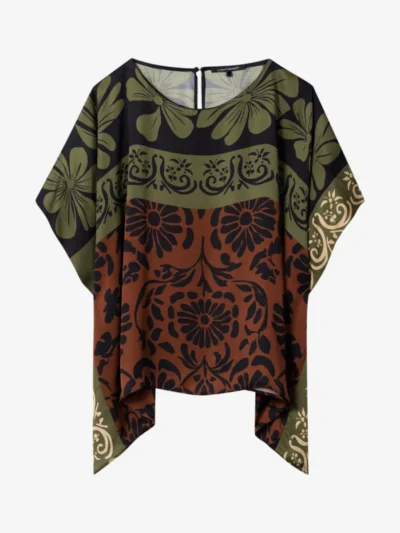 Luisa Cerano Luisa Cerano Bluse - the autumn leaf print