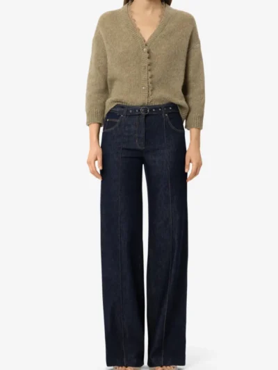 Luisa Cerano Luisa Cerano Strickjacke - dried salbei