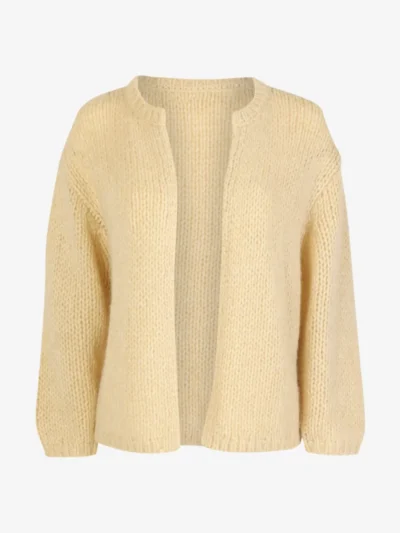 Luisa Cerano Luisa Cerano Strickjacke - butter yellow