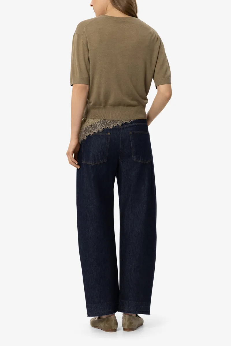 Luisa Cerano Hose sportiv - blue/green 5 Luisa Cerano Luisa Cerano Hose sportiv - blue/green