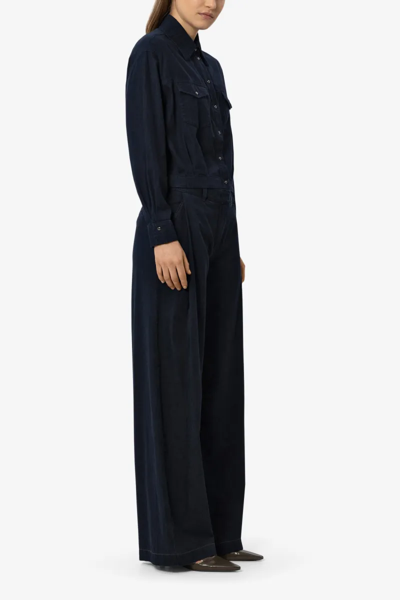 Luisa Cerano Hose sportiv - navy 3 Luisa Cerano Luisa Cerano Hose sportiv - navy
